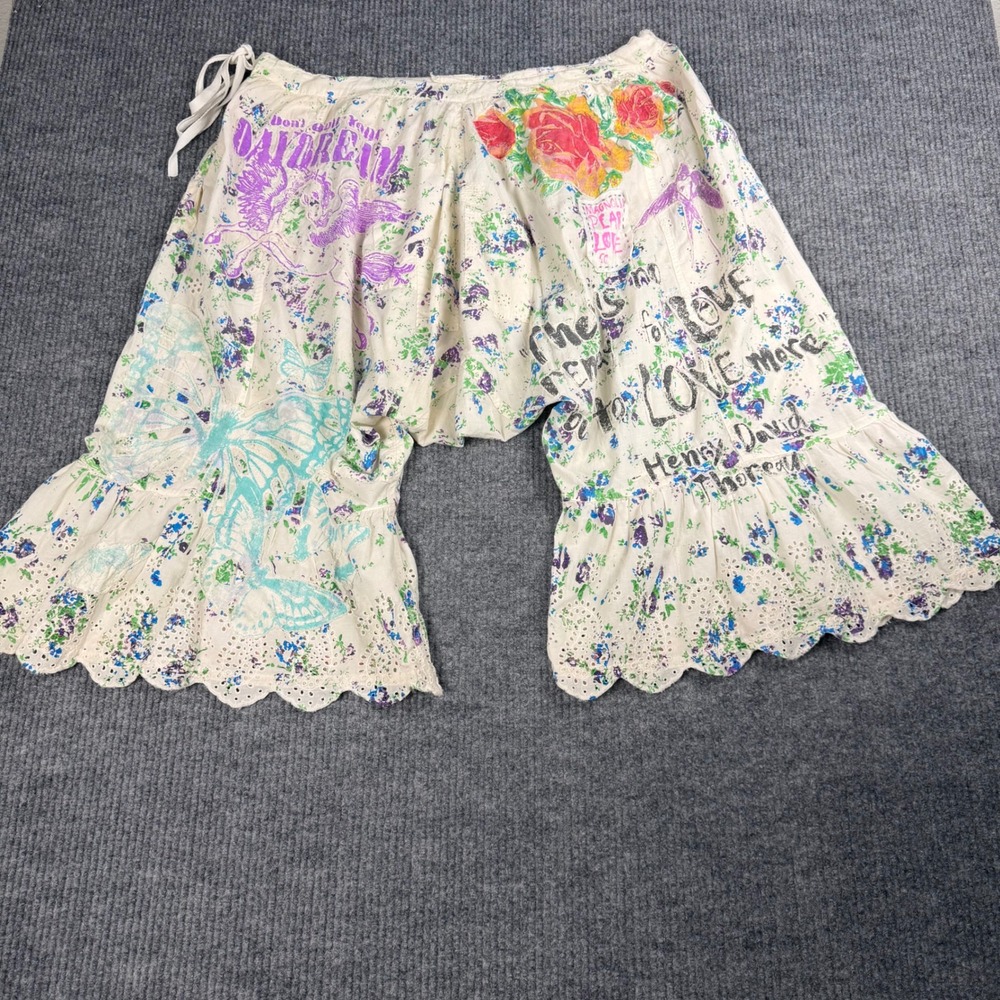 Magnolia Pearl Applique Love More Bloomers 215 Bubbles Cotton Butterfly Boho - Picture 2 of 16